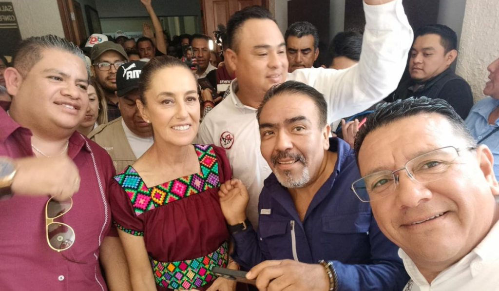 Sindicato Nacional Mariano Escobedo respalda a Claudia Sheinbaum a través de las secciones Chiapas y Tabasco